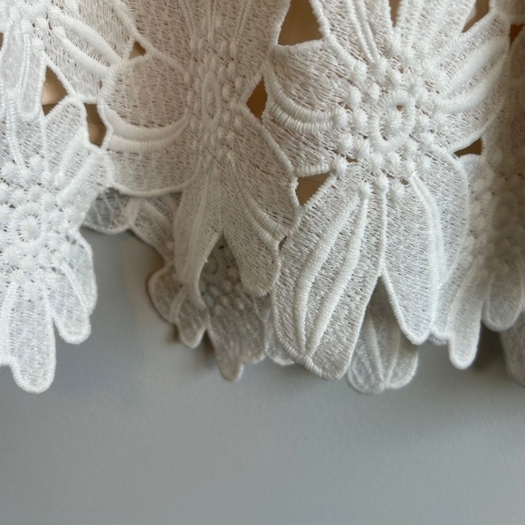 Layered lace tank top by Dolce Vita, Ivory, size M - Picture 6 of 7